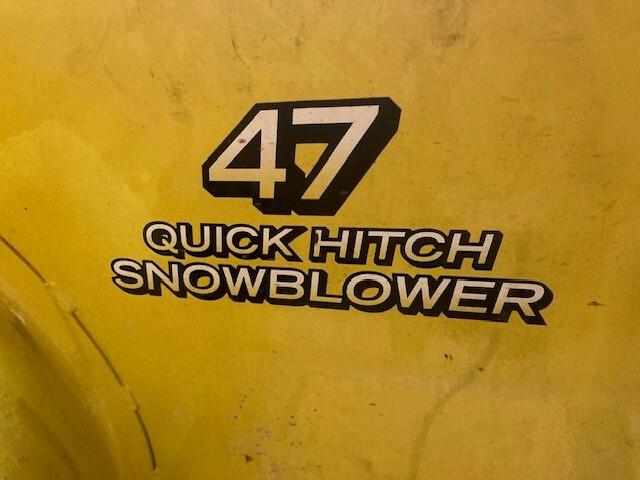 2017 John Deere 47″ SNOWBLOWER