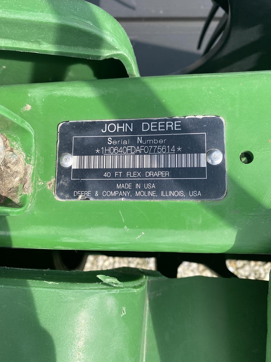 2015 John Deere 640FD