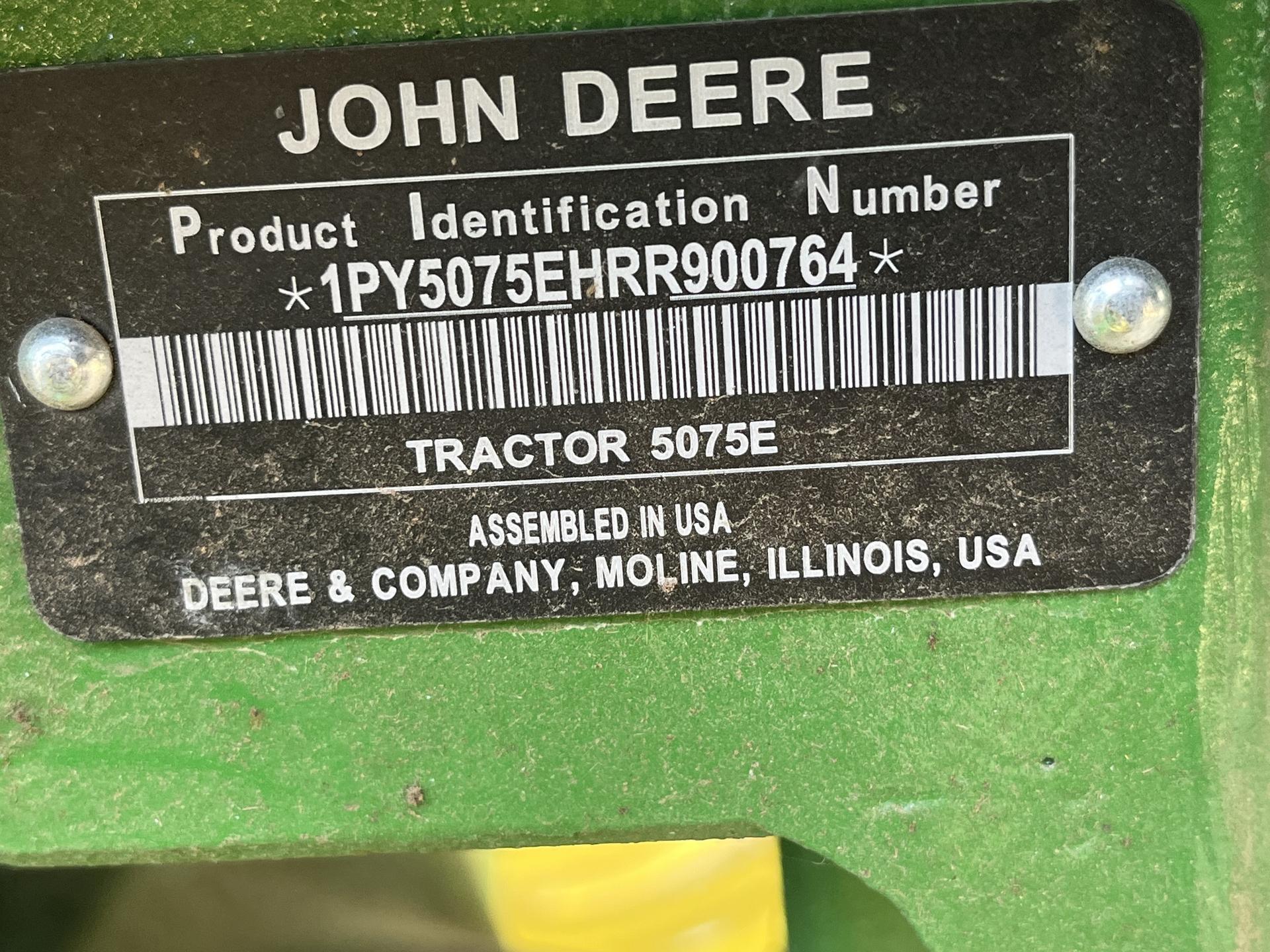 2024 John Deere 5075E