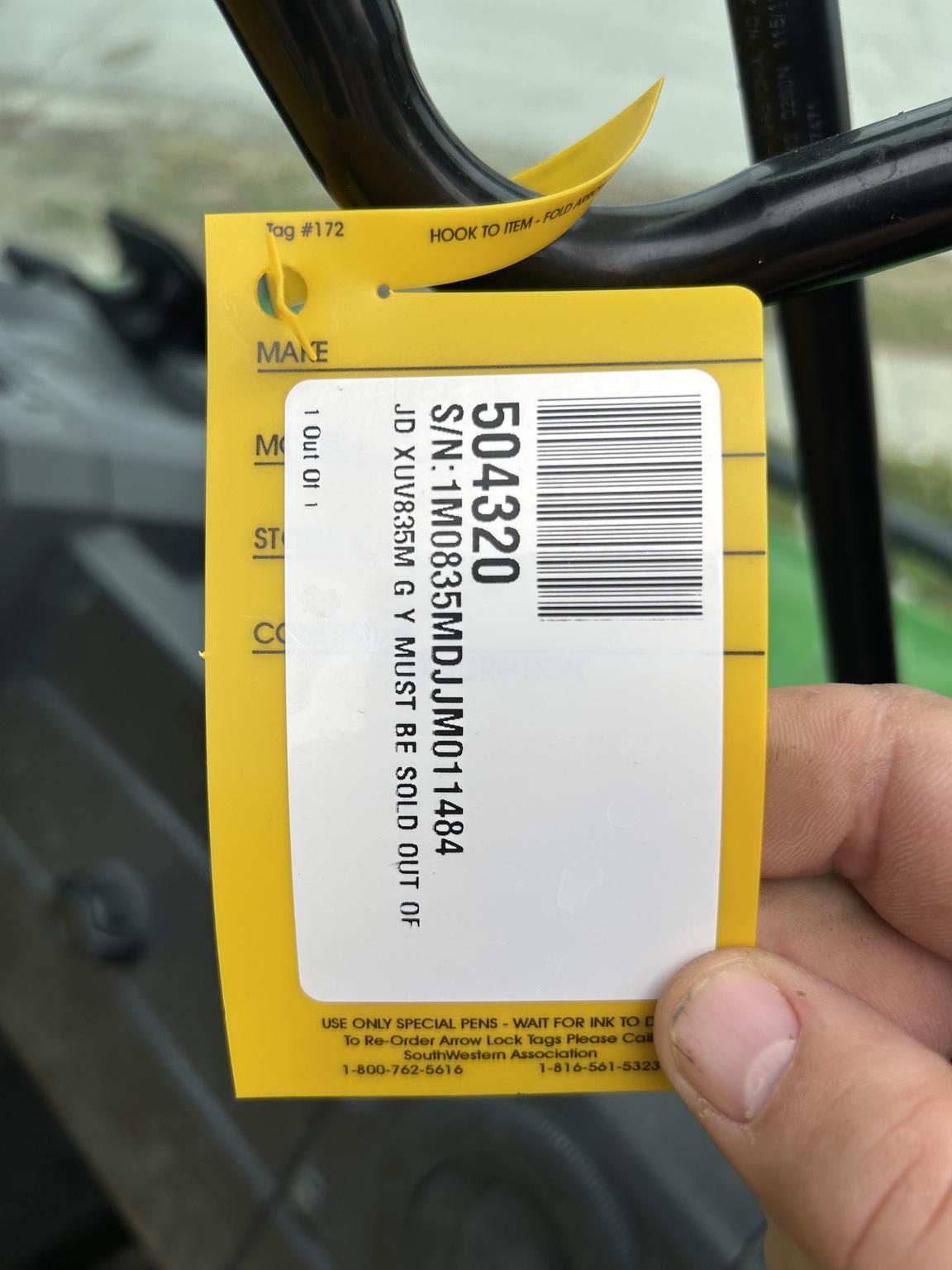 2018 John Deere XUV 835M Image