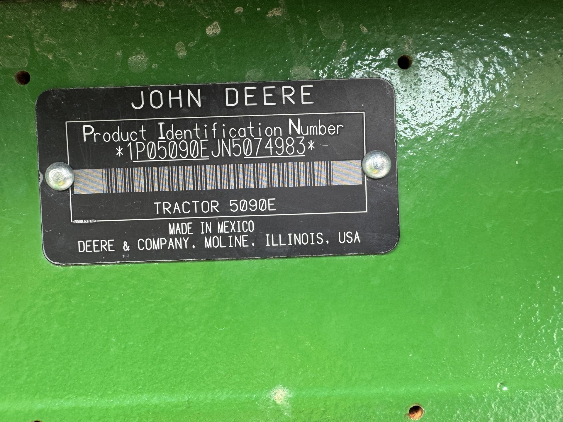 2023 John Deere 5090E