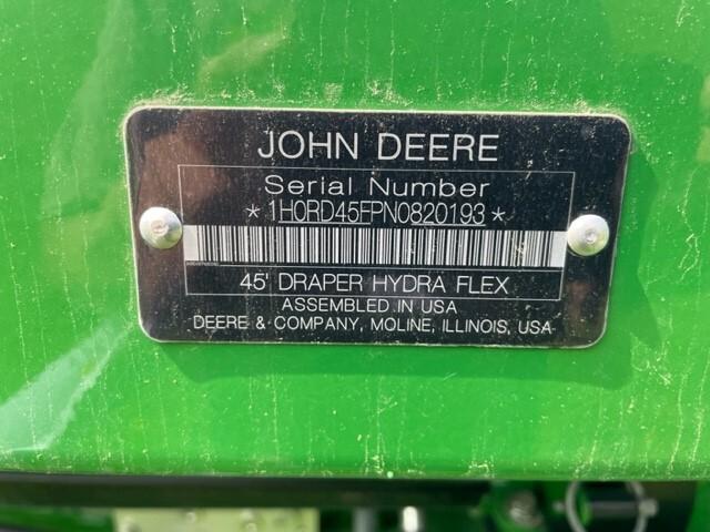 2022 John Deere RD45F