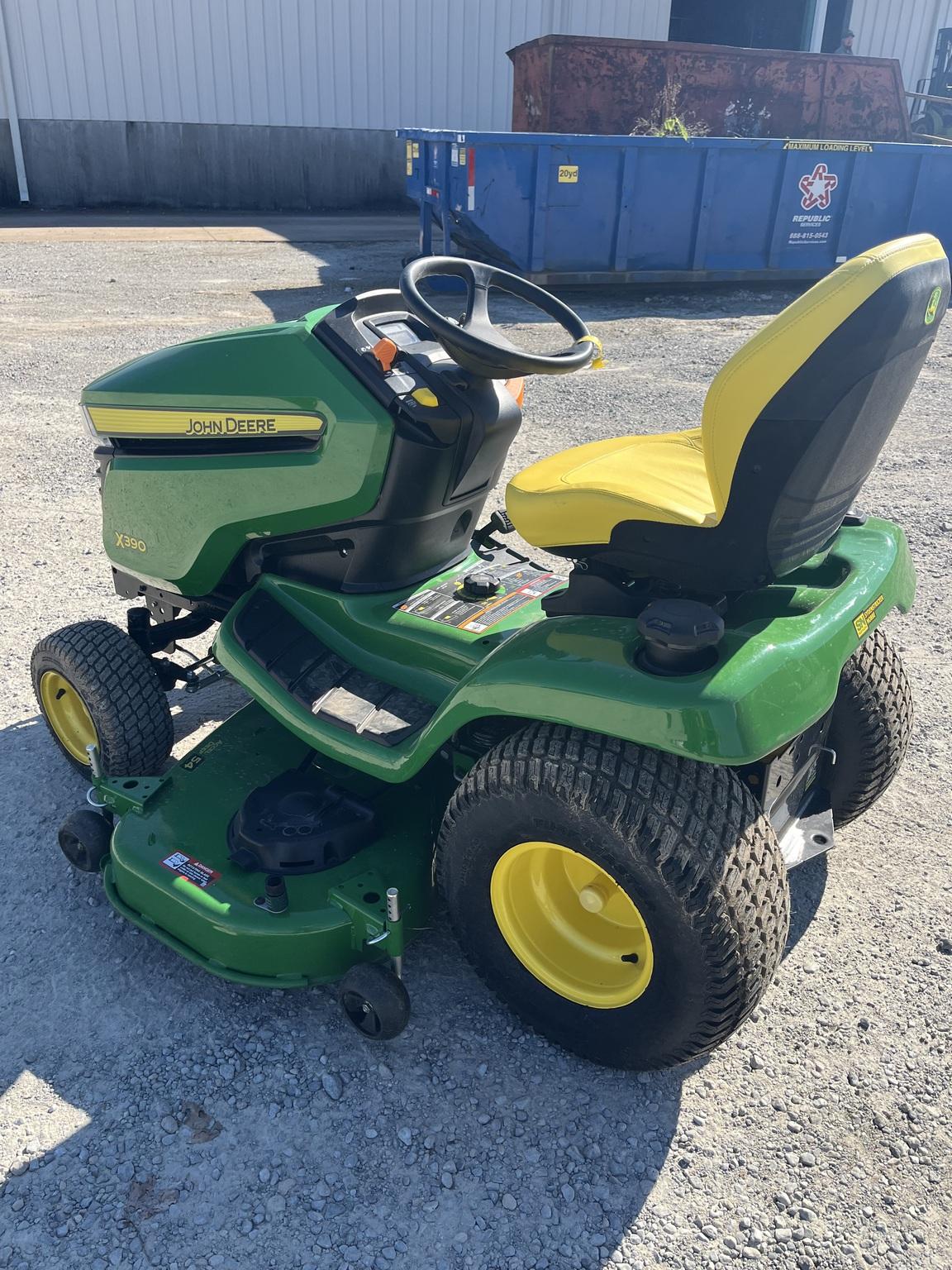 2023 John Deere X390