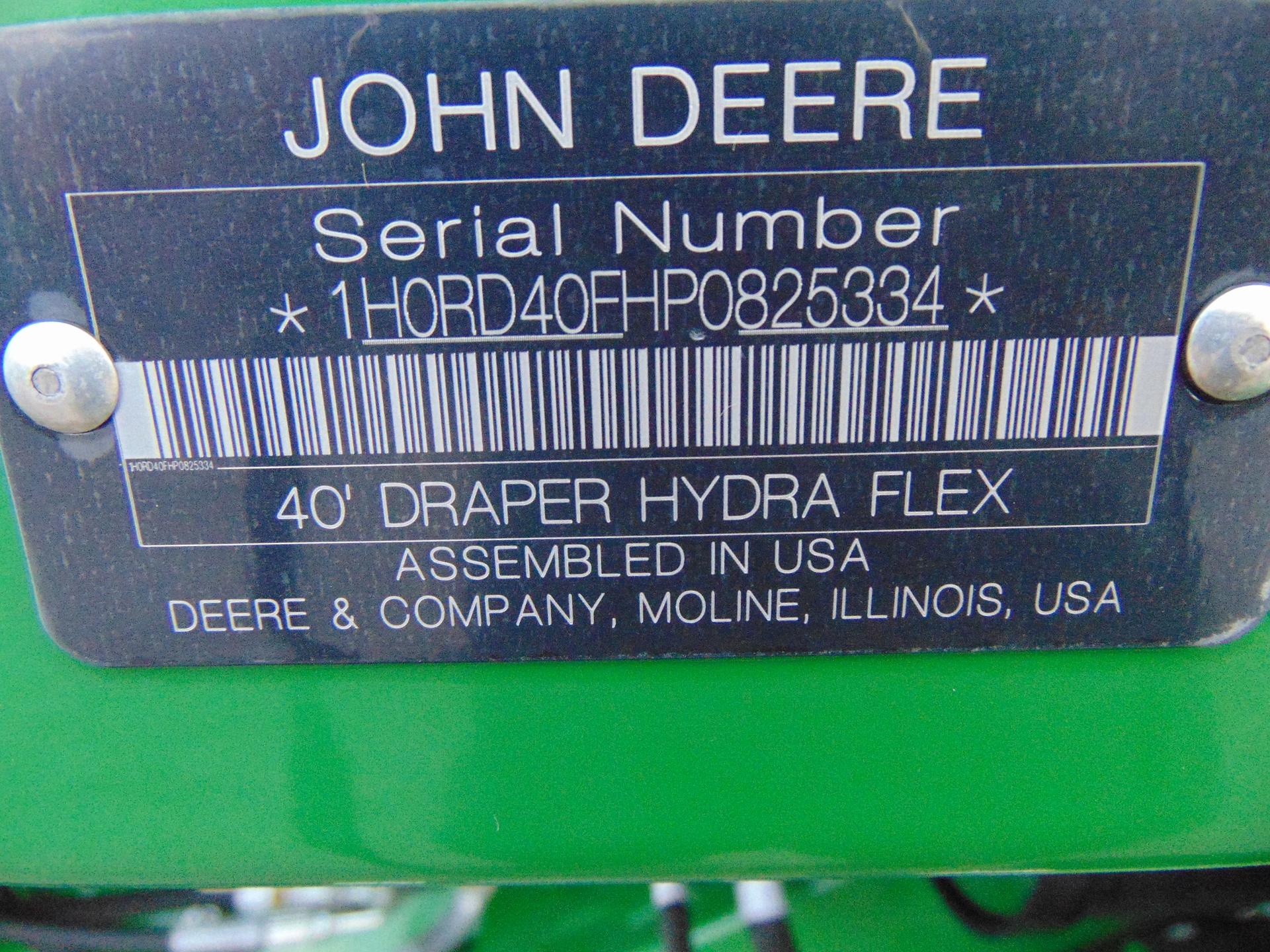 2023 John Deere RD40F