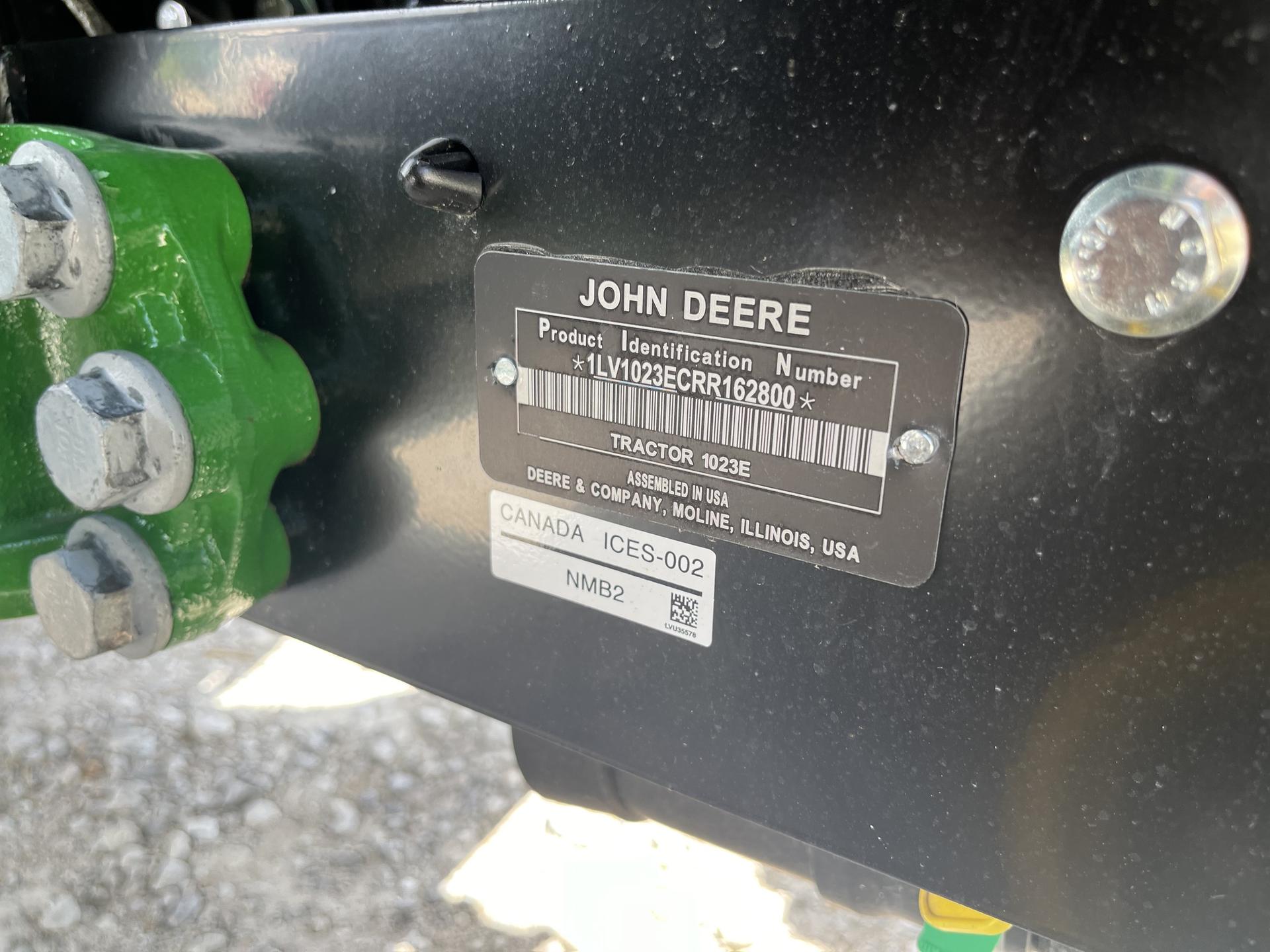 2024 John Deere 1023E