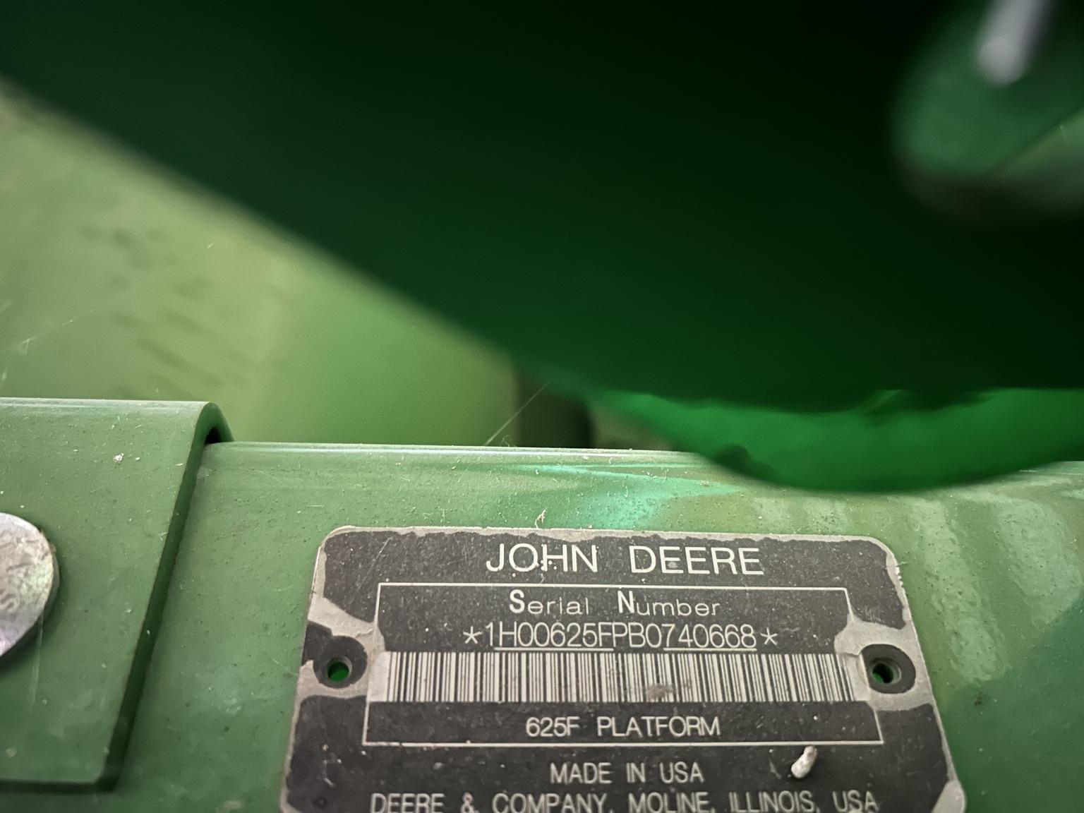 2011 John Deere 625F