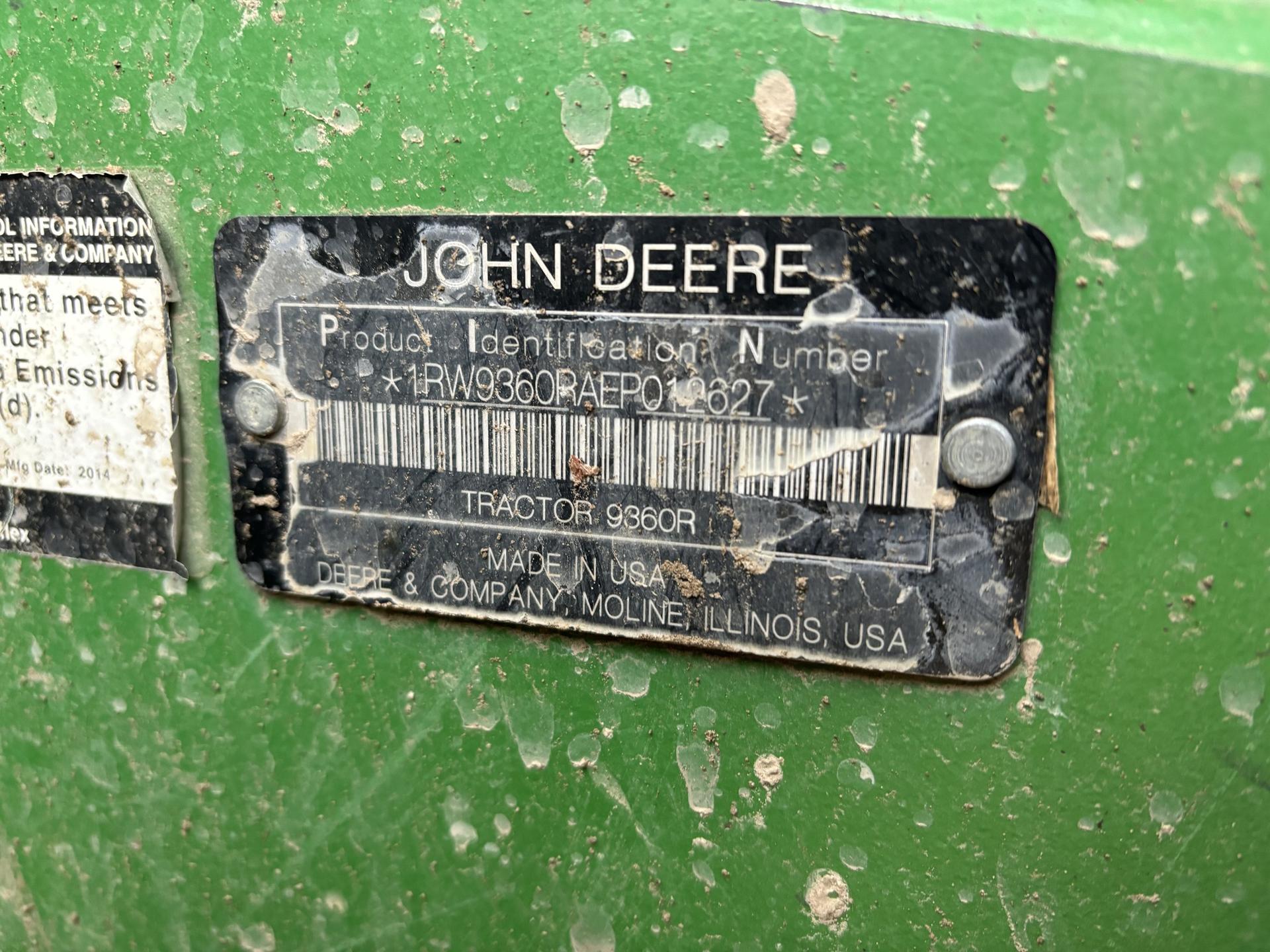 2014 John Deere 9360R