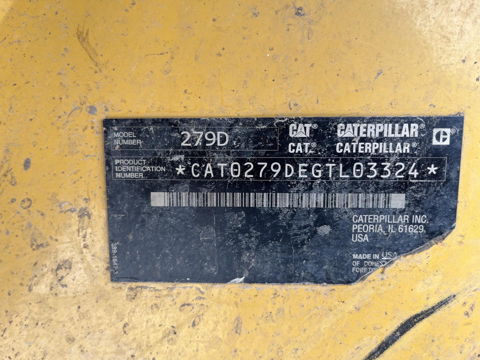 2017 Caterpillar 279D