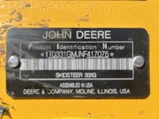 2022 John Deere 331G