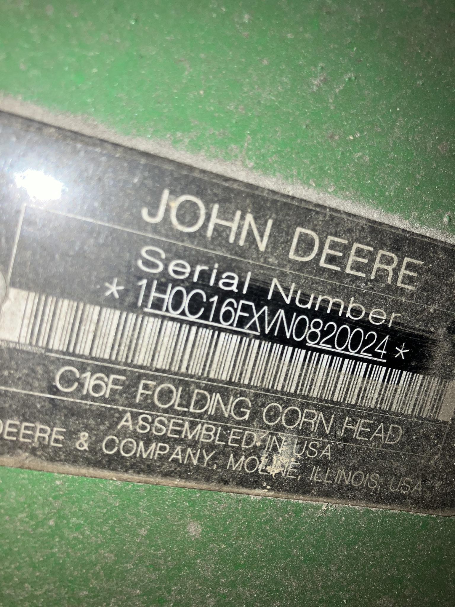 2022 John Deere C16F