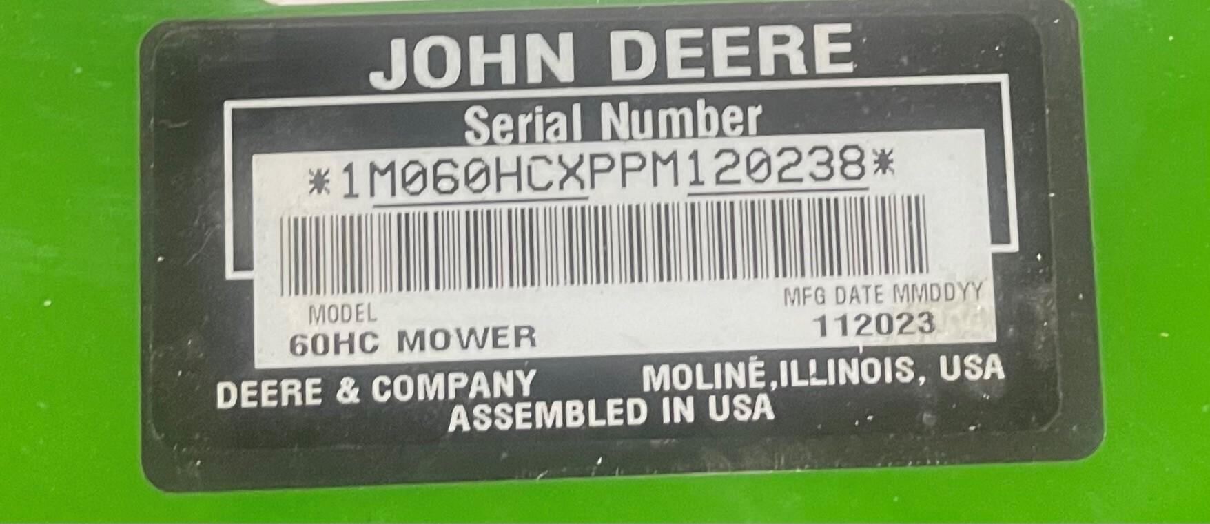 2024 John Deere 60HC