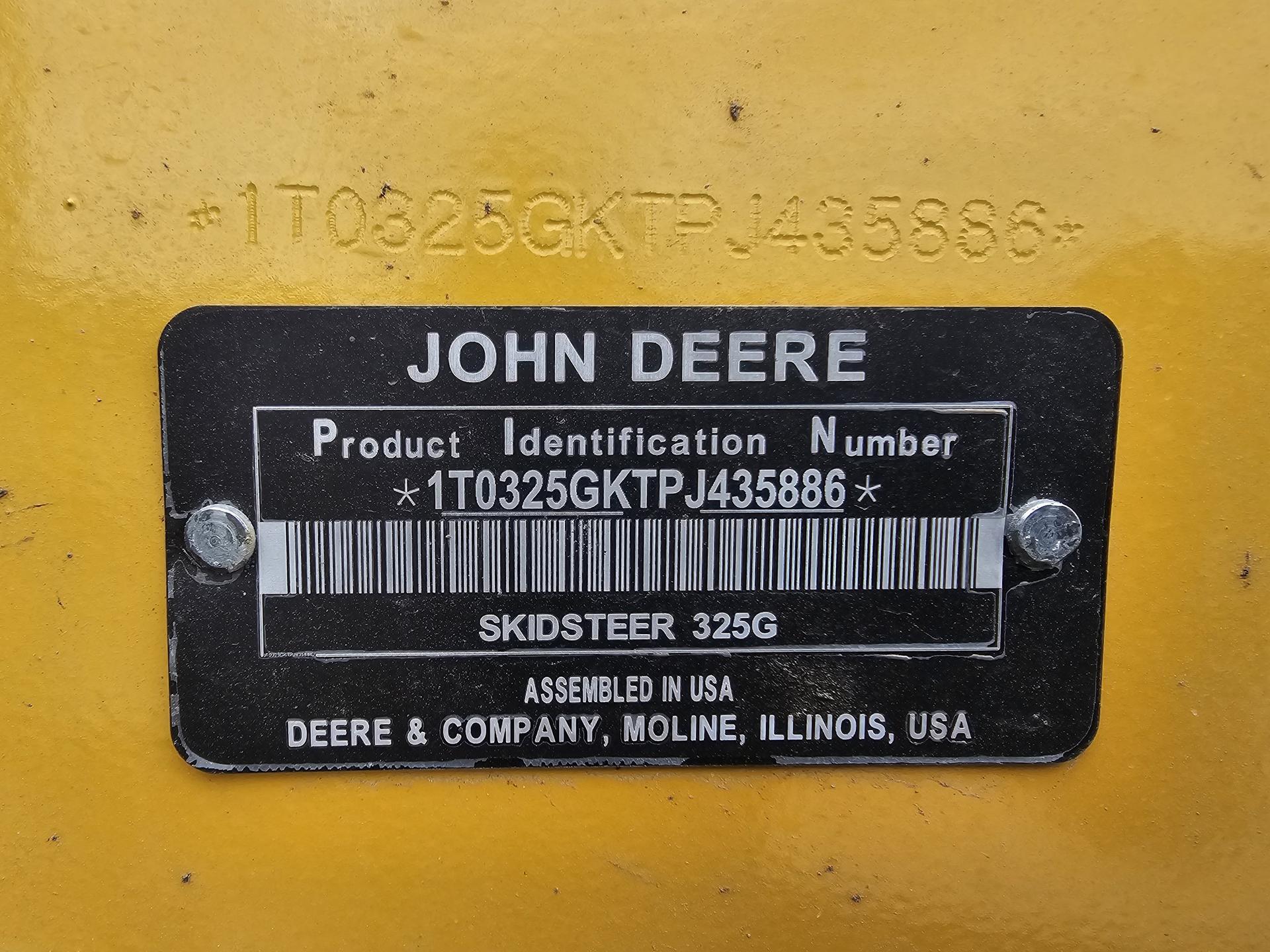 2022 John Deere 325G