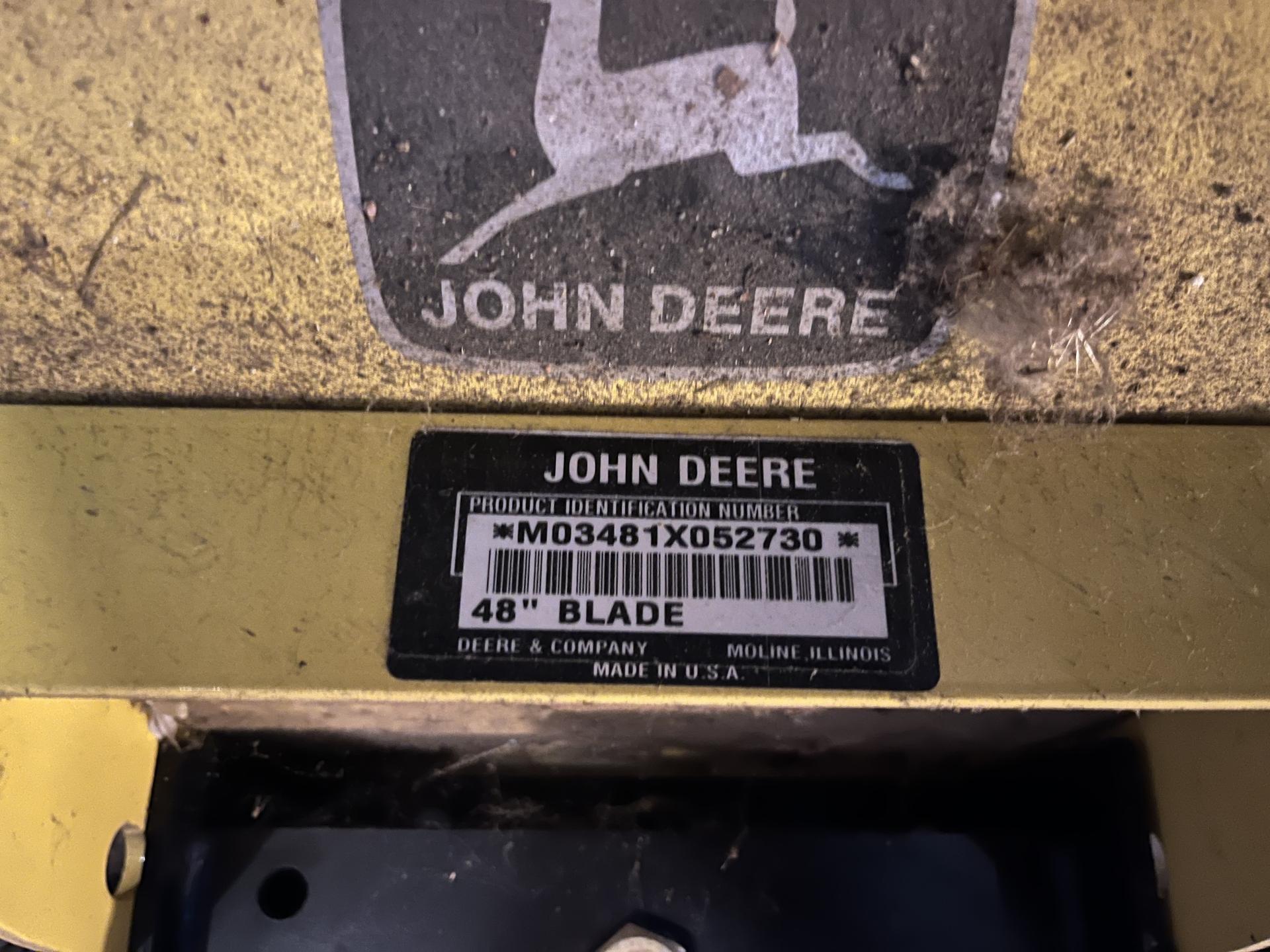 2000 John Deere 48"