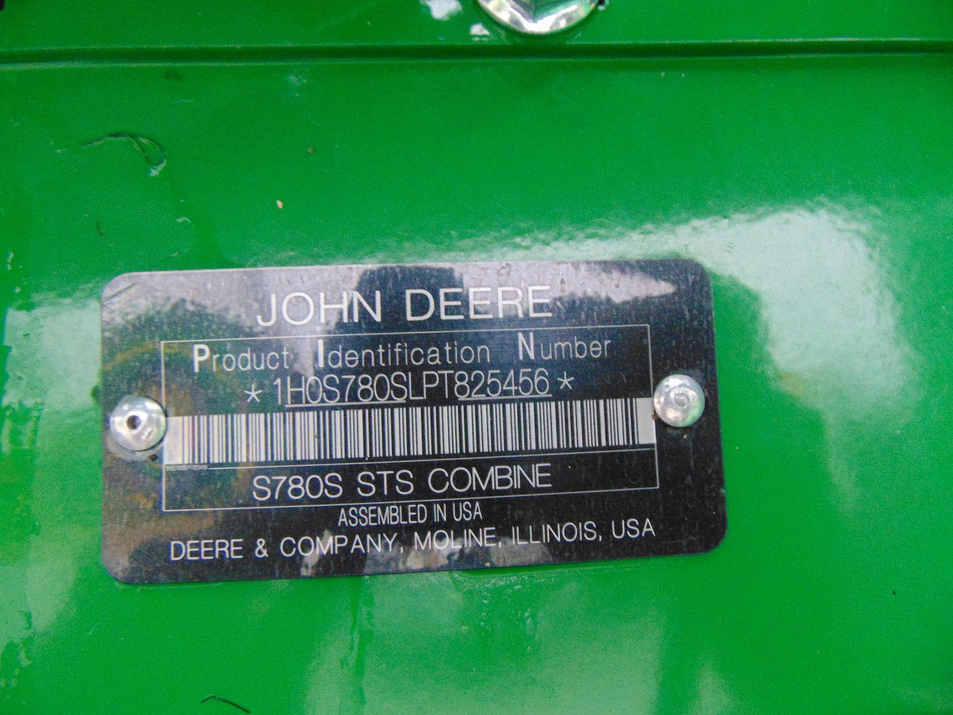 2023 John Deere S780