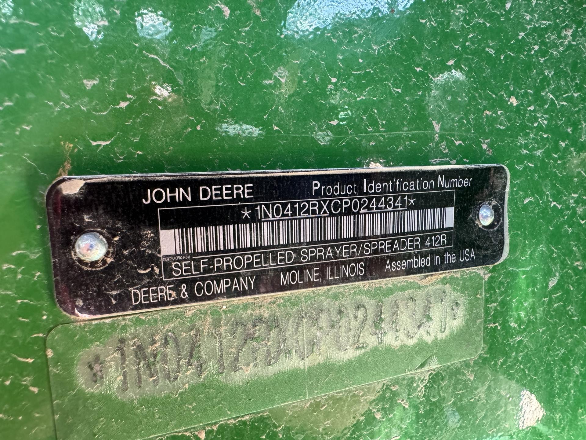 2024 John Deere 412R