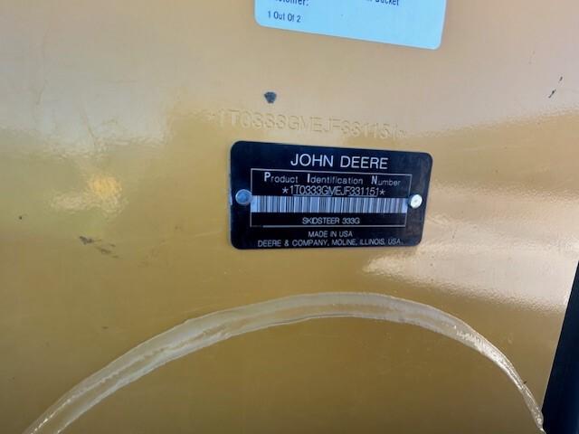 2018 John Deere 333G Image