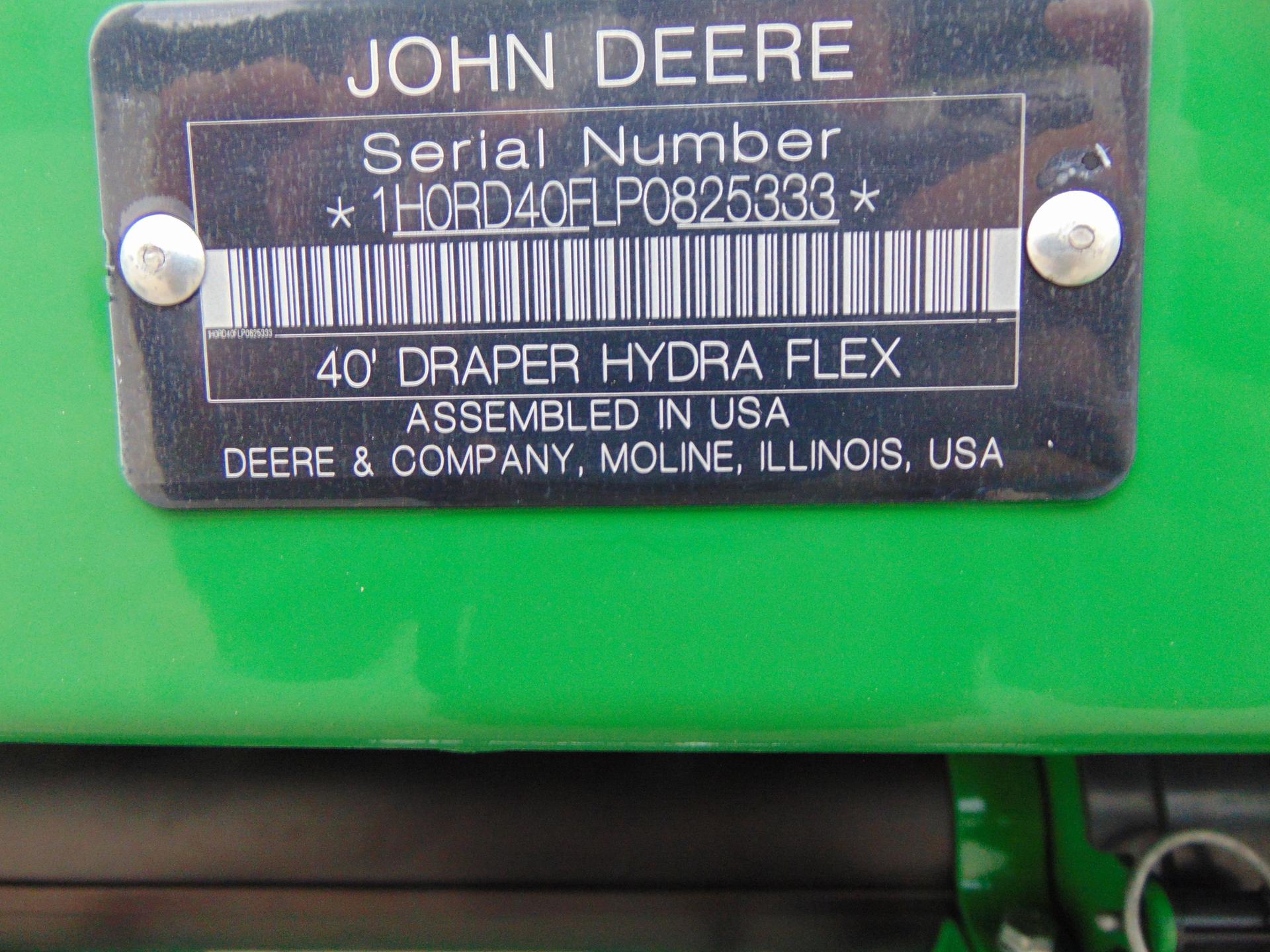 2023 John Deere RD40F