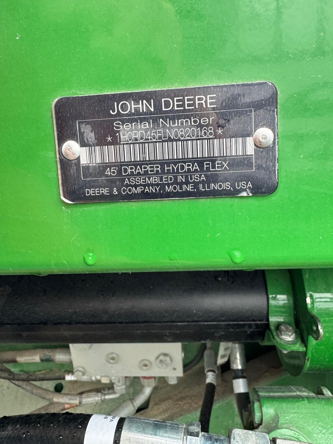 2022 John Deere RD45F