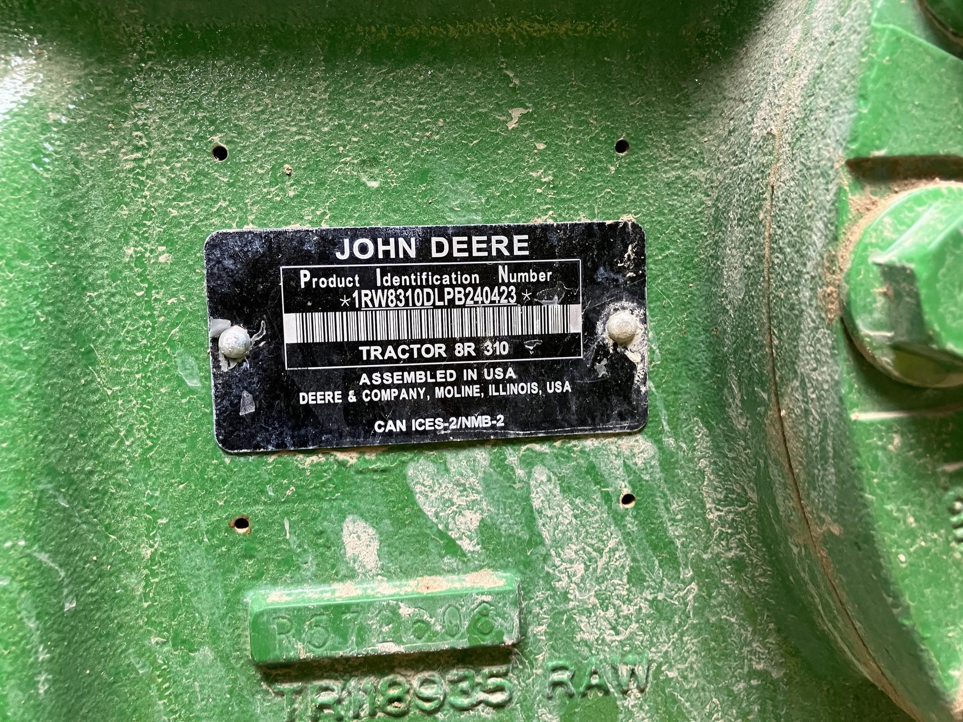 2024 John Deere 8R 310