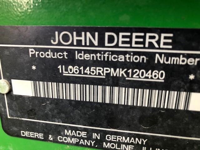 2021 John Deere 6145R