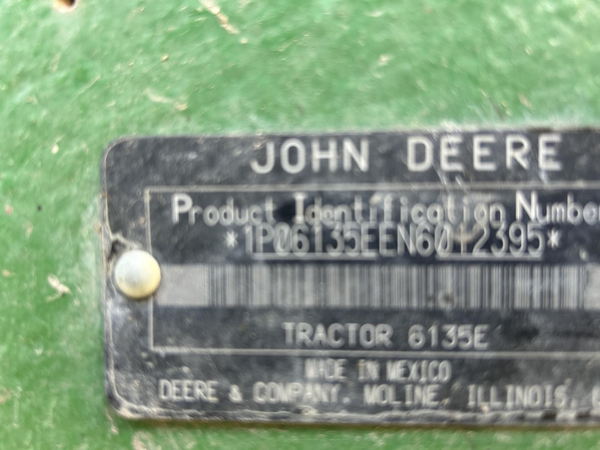 2022 John Deere 6135E