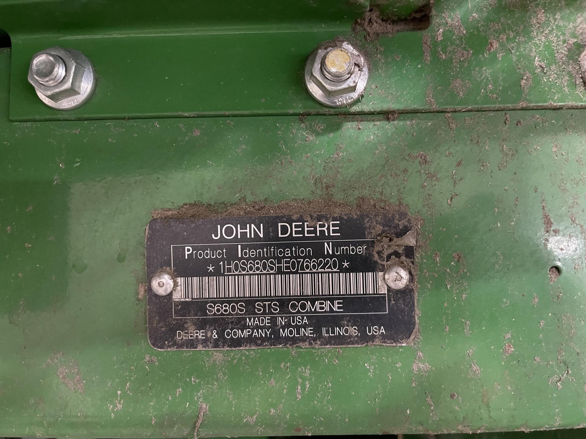 2014 John Deere S680