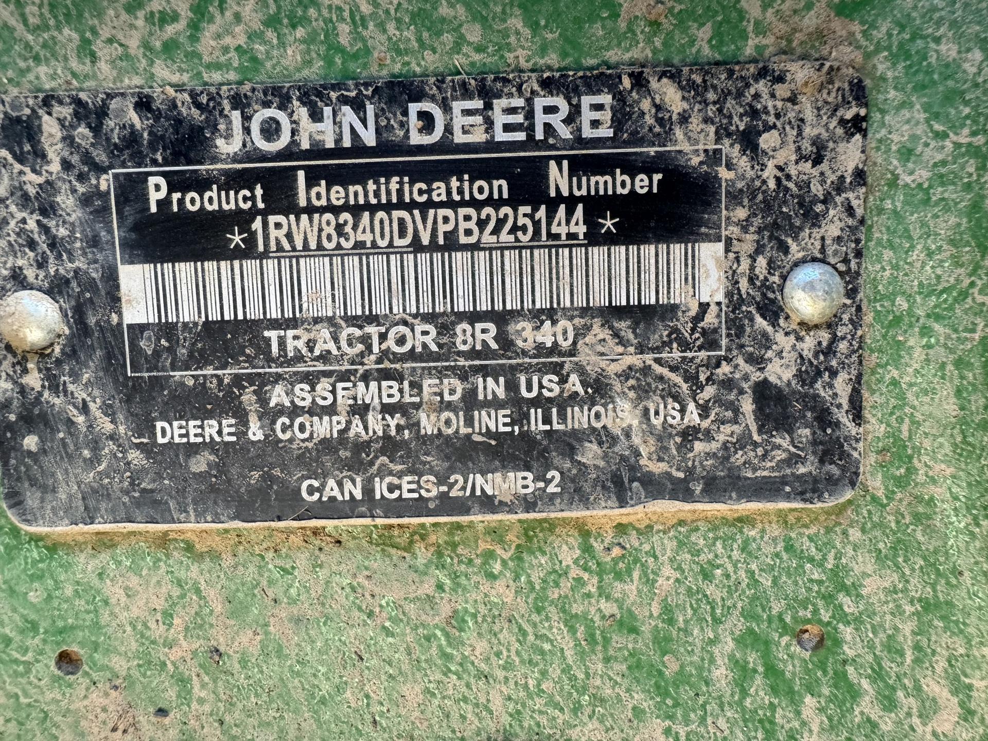 2023 John Deere 8R 340