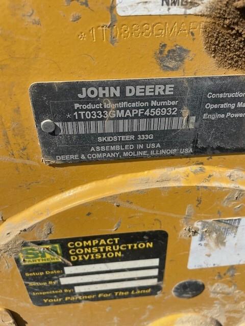 2023 John Deere 333G