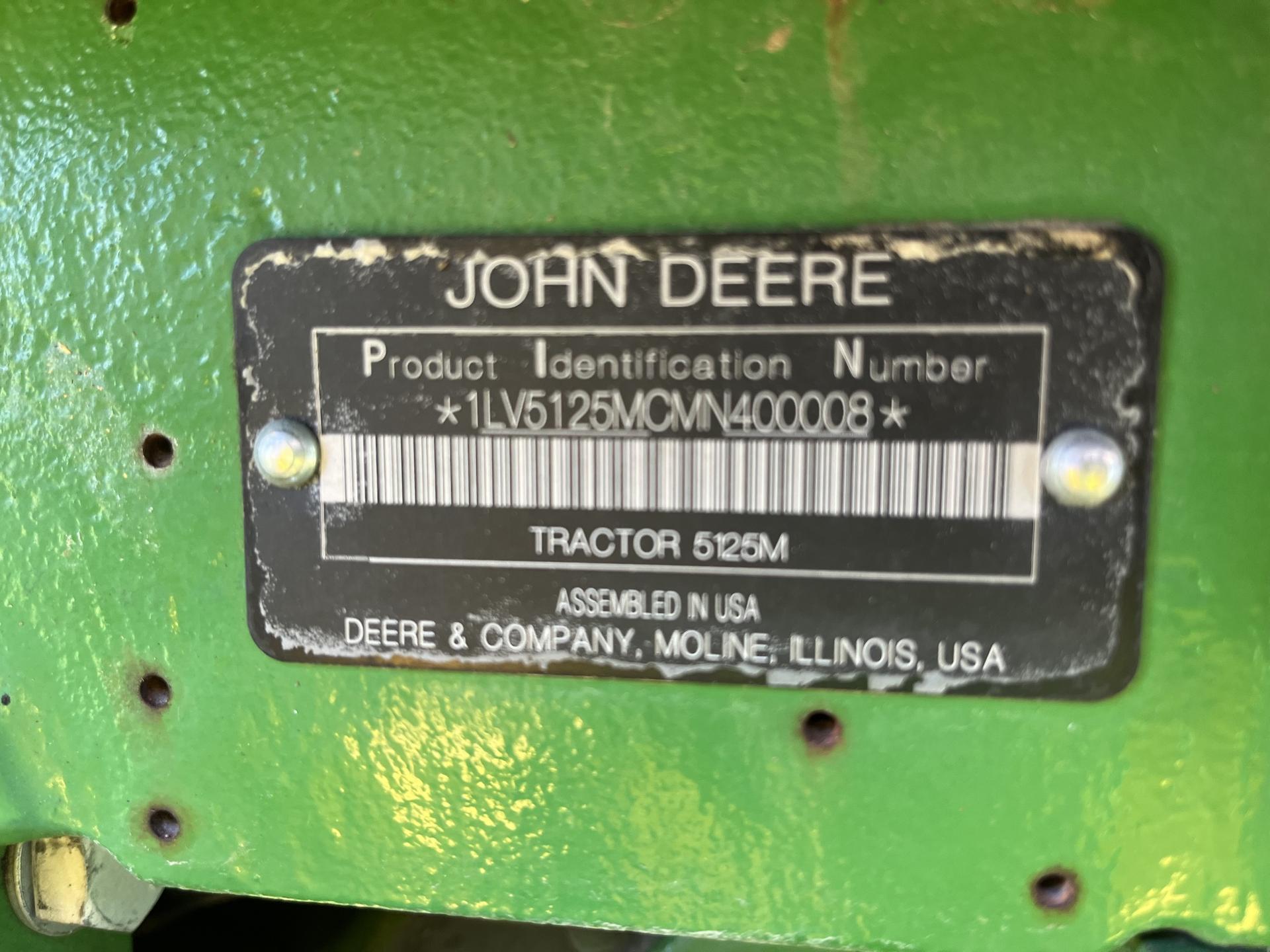 2022 John Deere 5125M