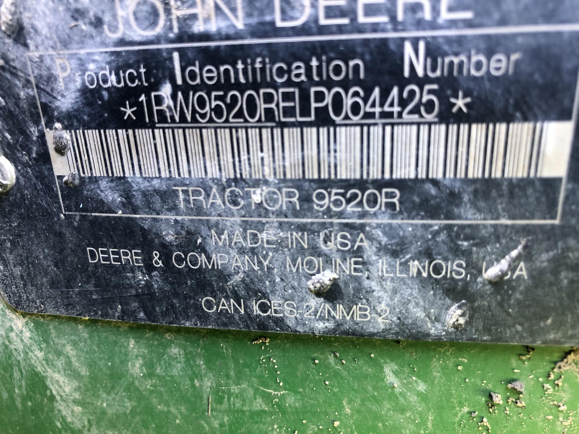 2020 John Deere 9520R