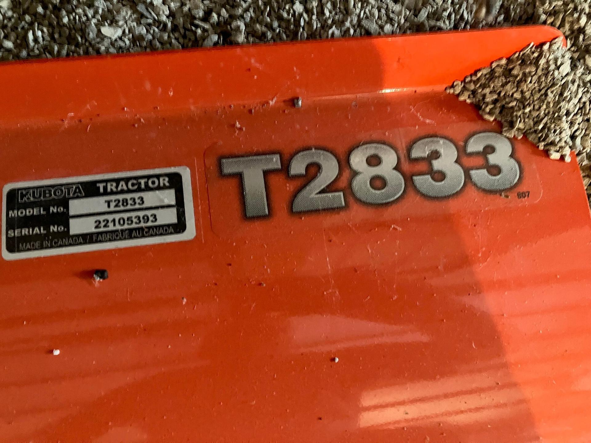 2021 Kubota T2290