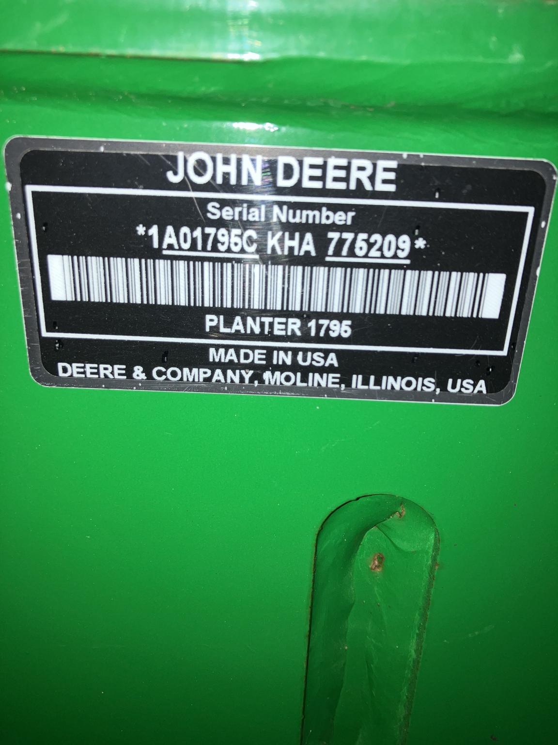 2018 John Deere 1795