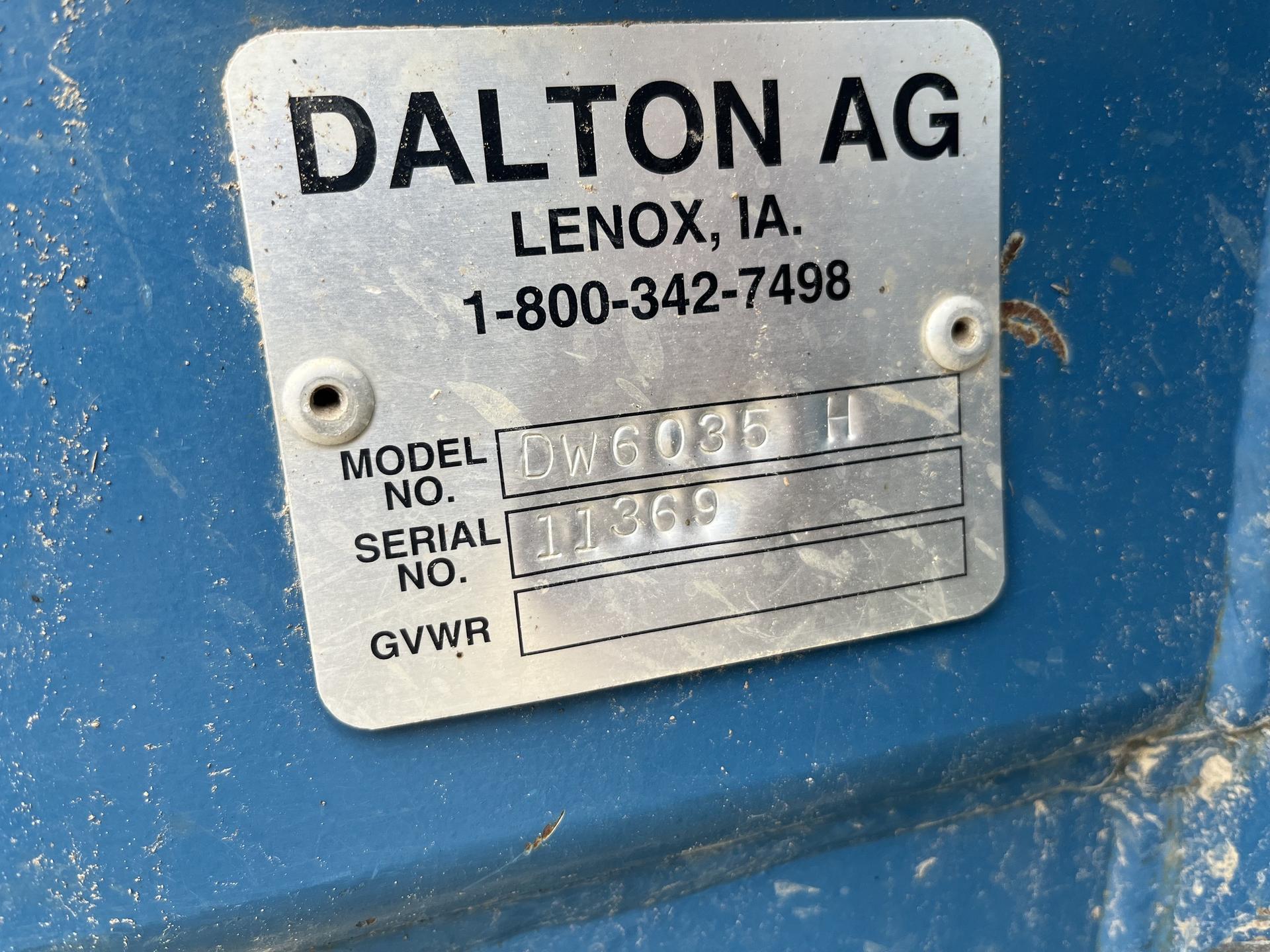 2012 Dalton DW6035 H