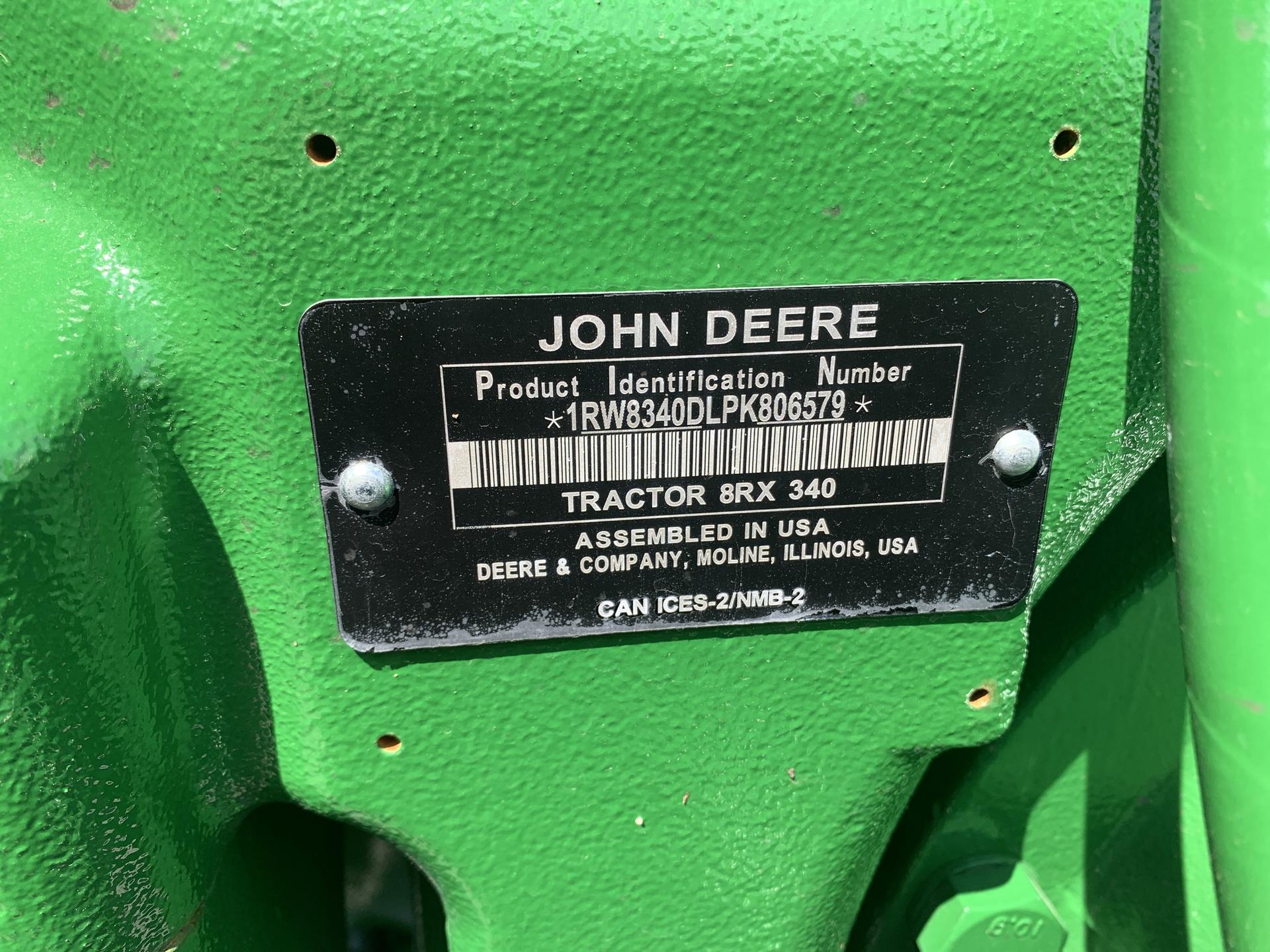 2023 John Deere 8RX 340