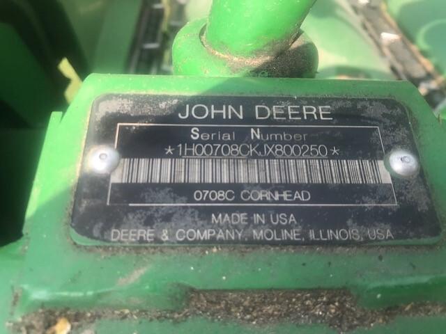 2018 John Deere 708C