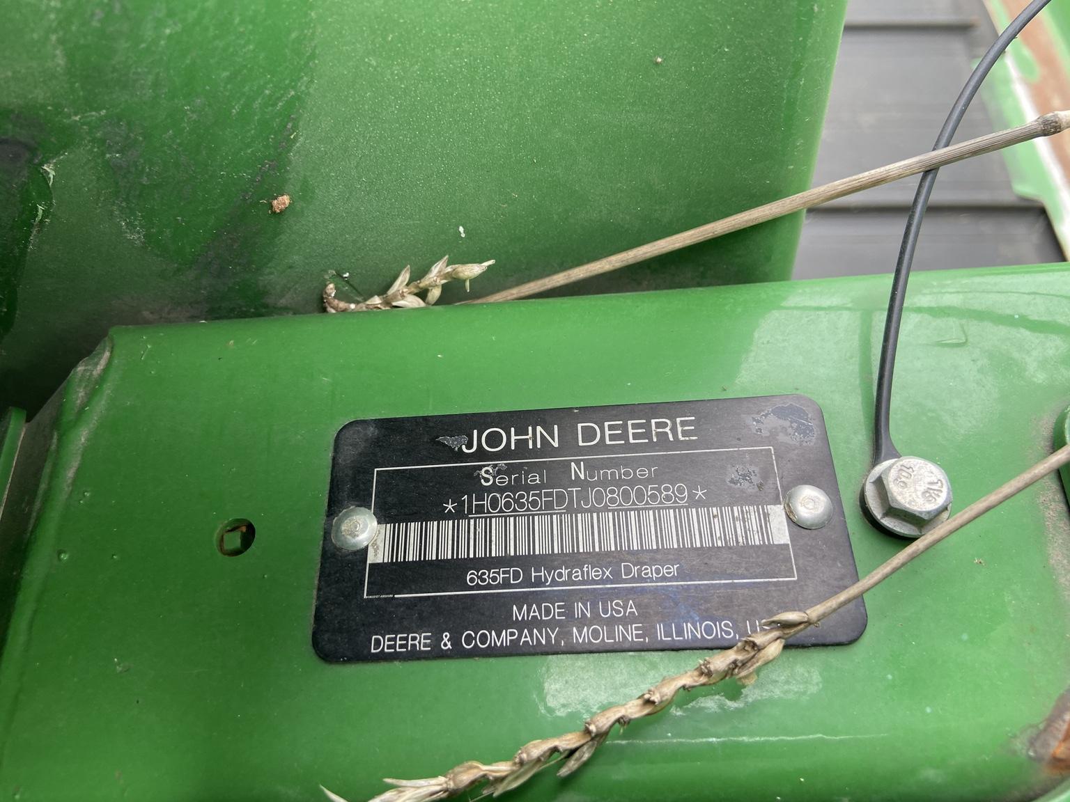 2018 John Deere 635FD