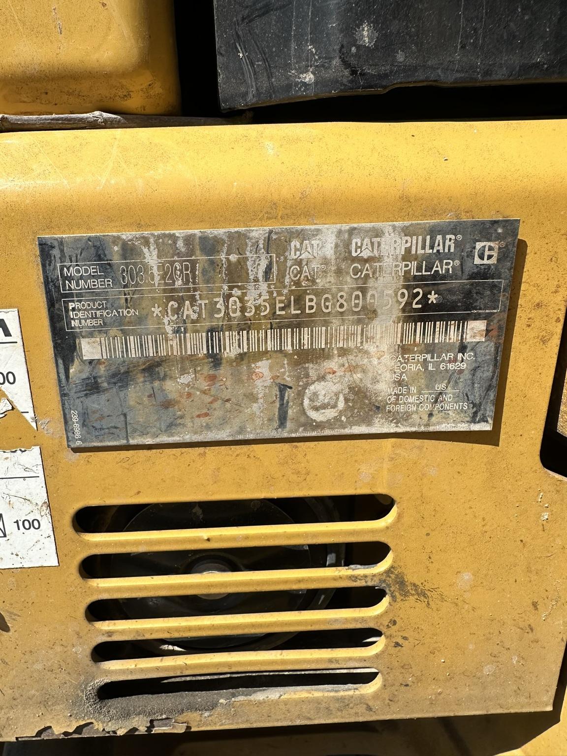 2015 Caterpillar 303.5E2 CR