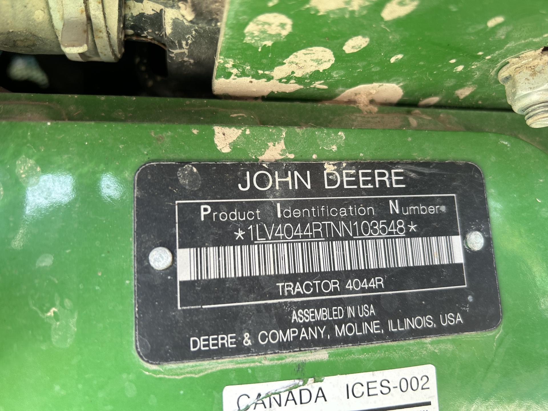 2022 John Deere 4044R