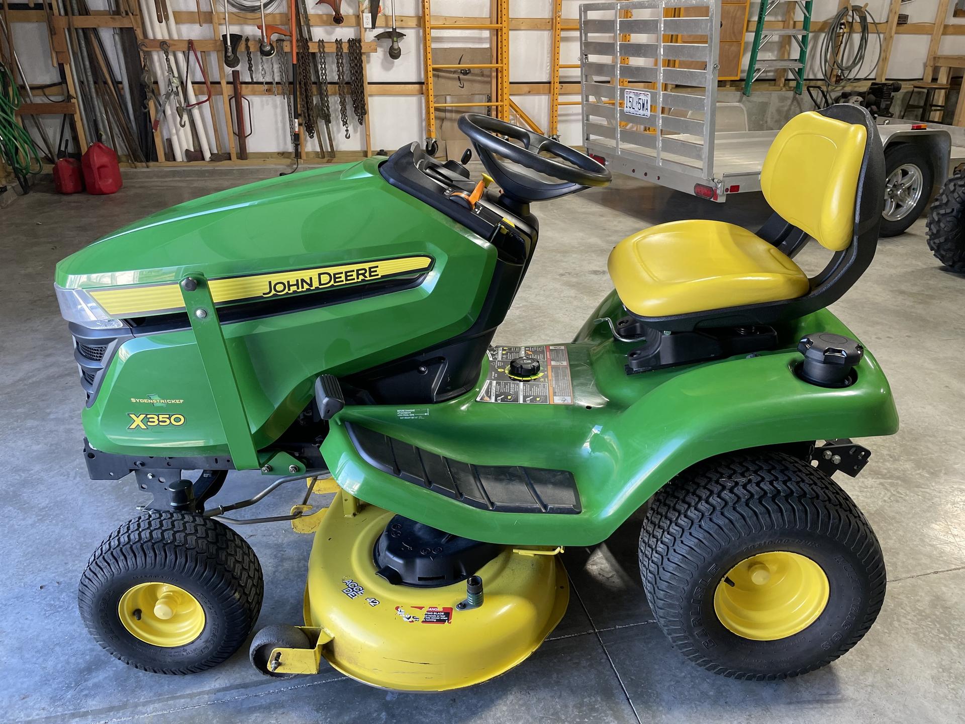 2018 John Deere X350