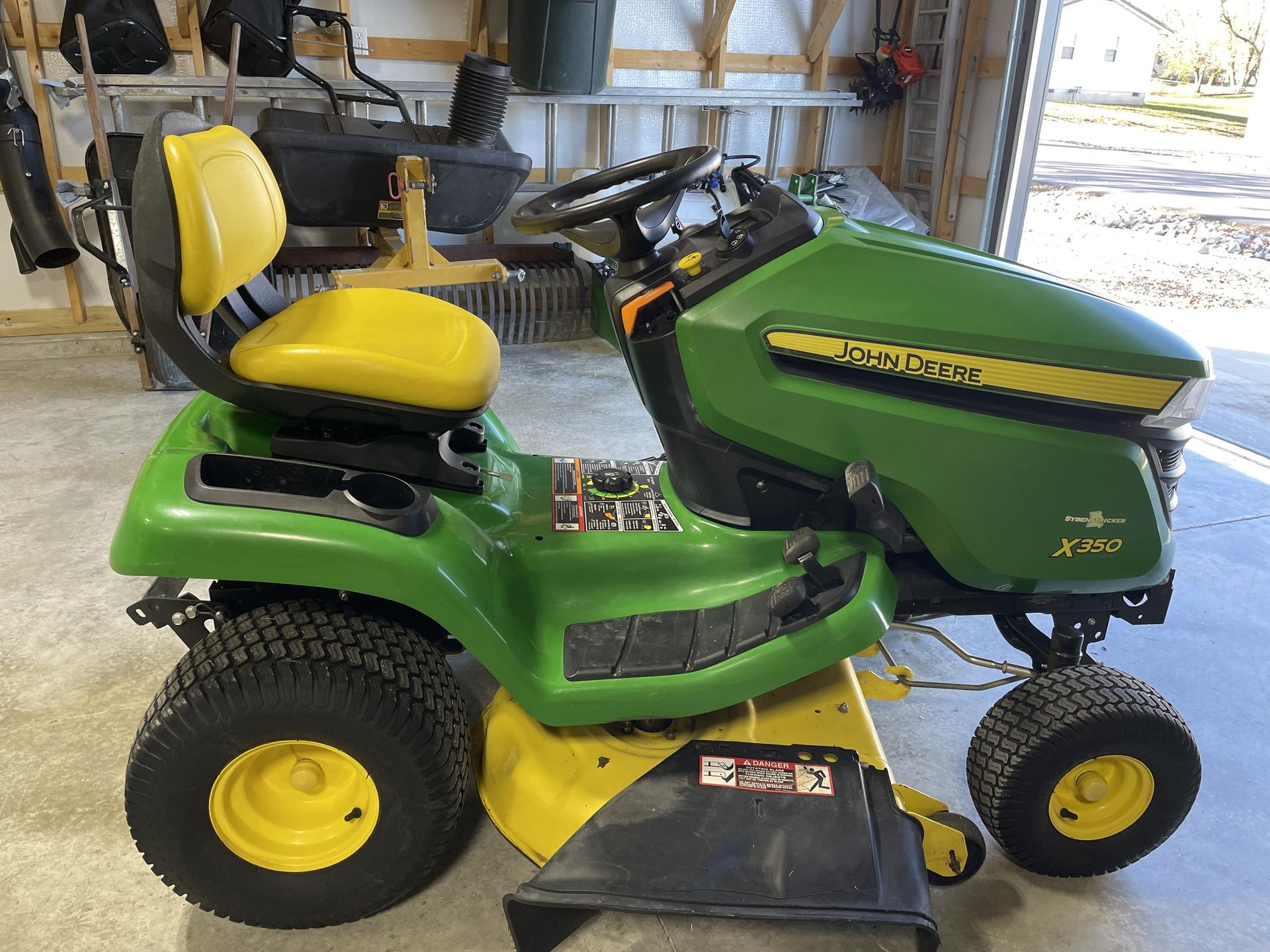 2018 John Deere X350