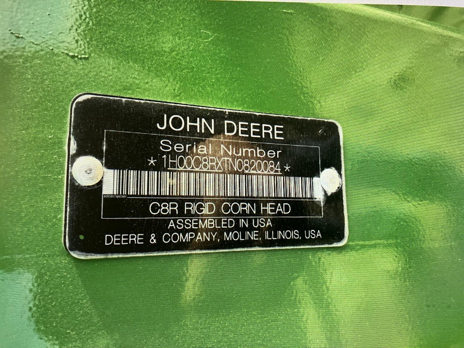 2022 John Deere C8R