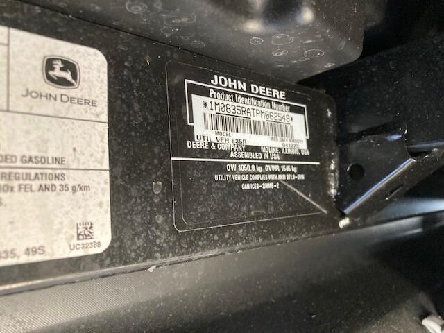 2023 John Deere XUV 835R