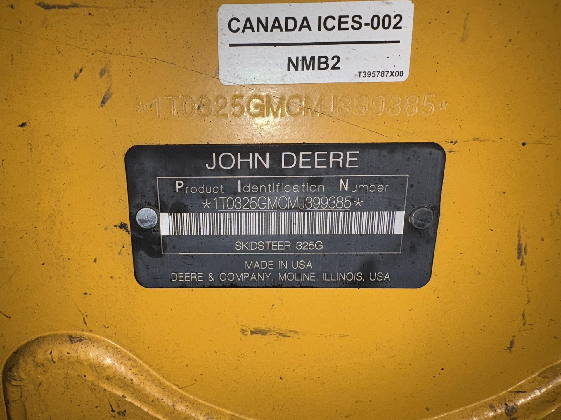 2021 John Deere 325G