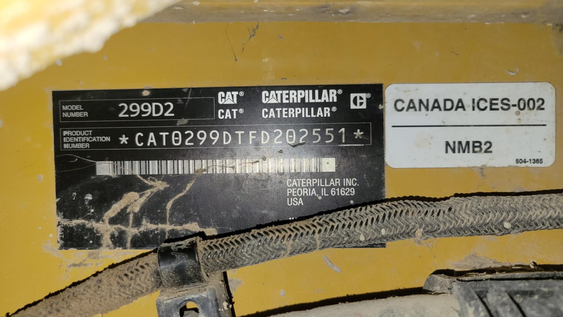 2017 Caterpillar 299D2