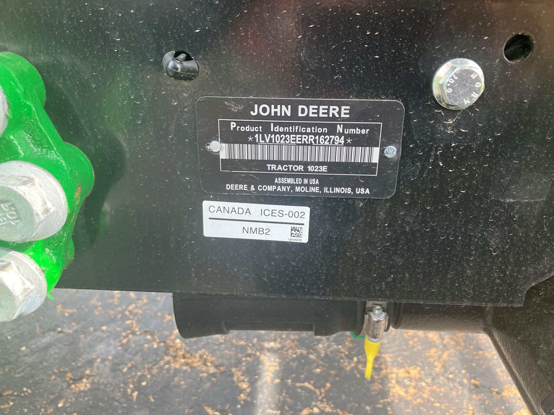 2024 John Deere 1023E