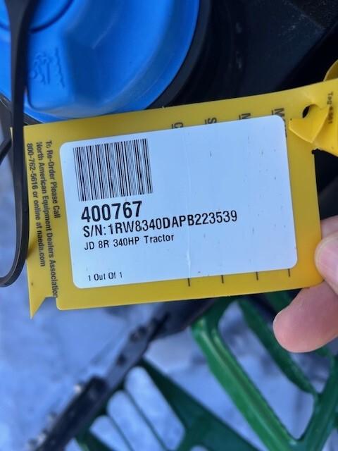 2023 John Deere 8R 340 Image