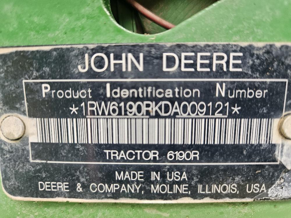 2013 John Deere 6190R