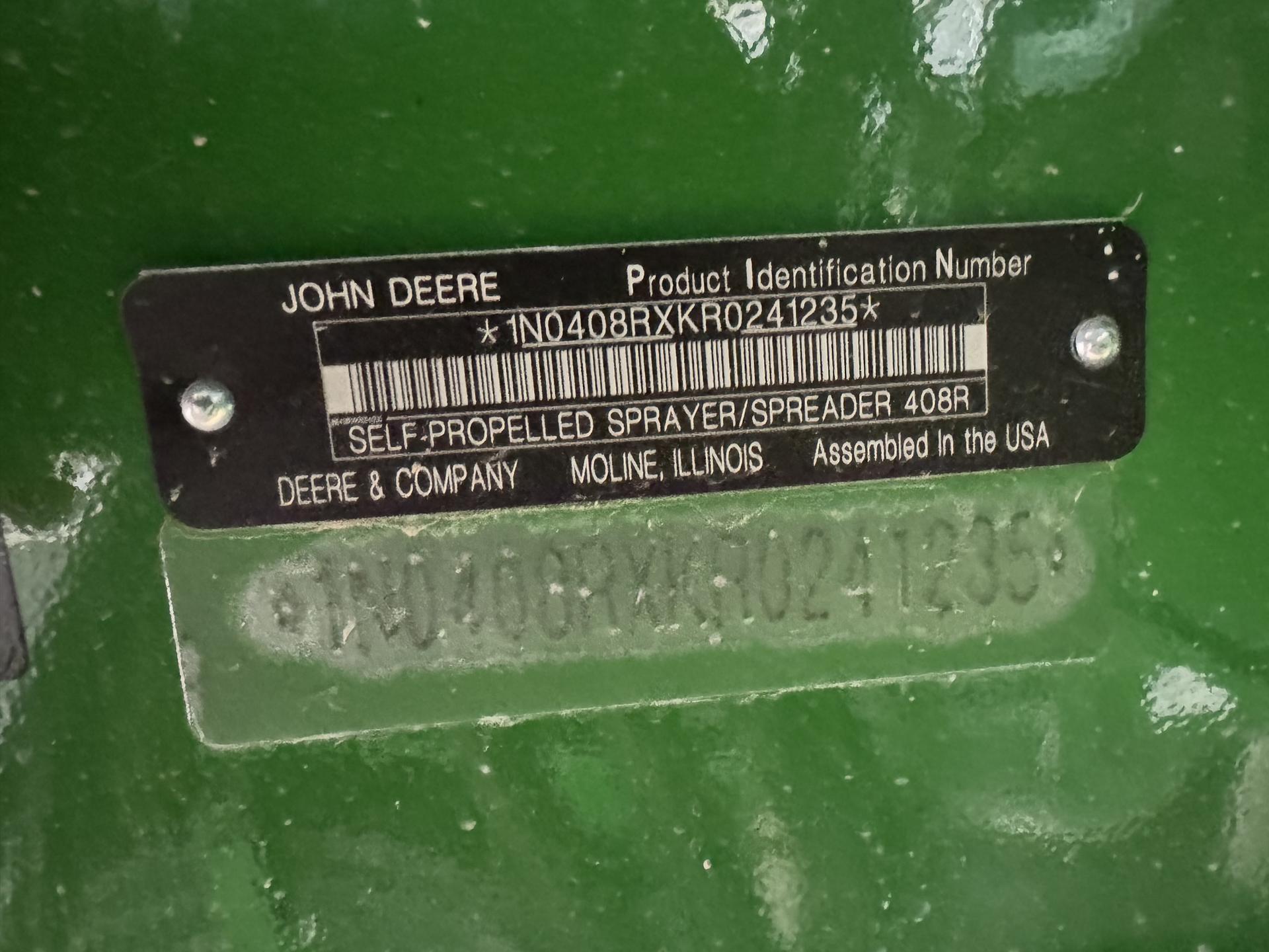 2024 John Deere 408R