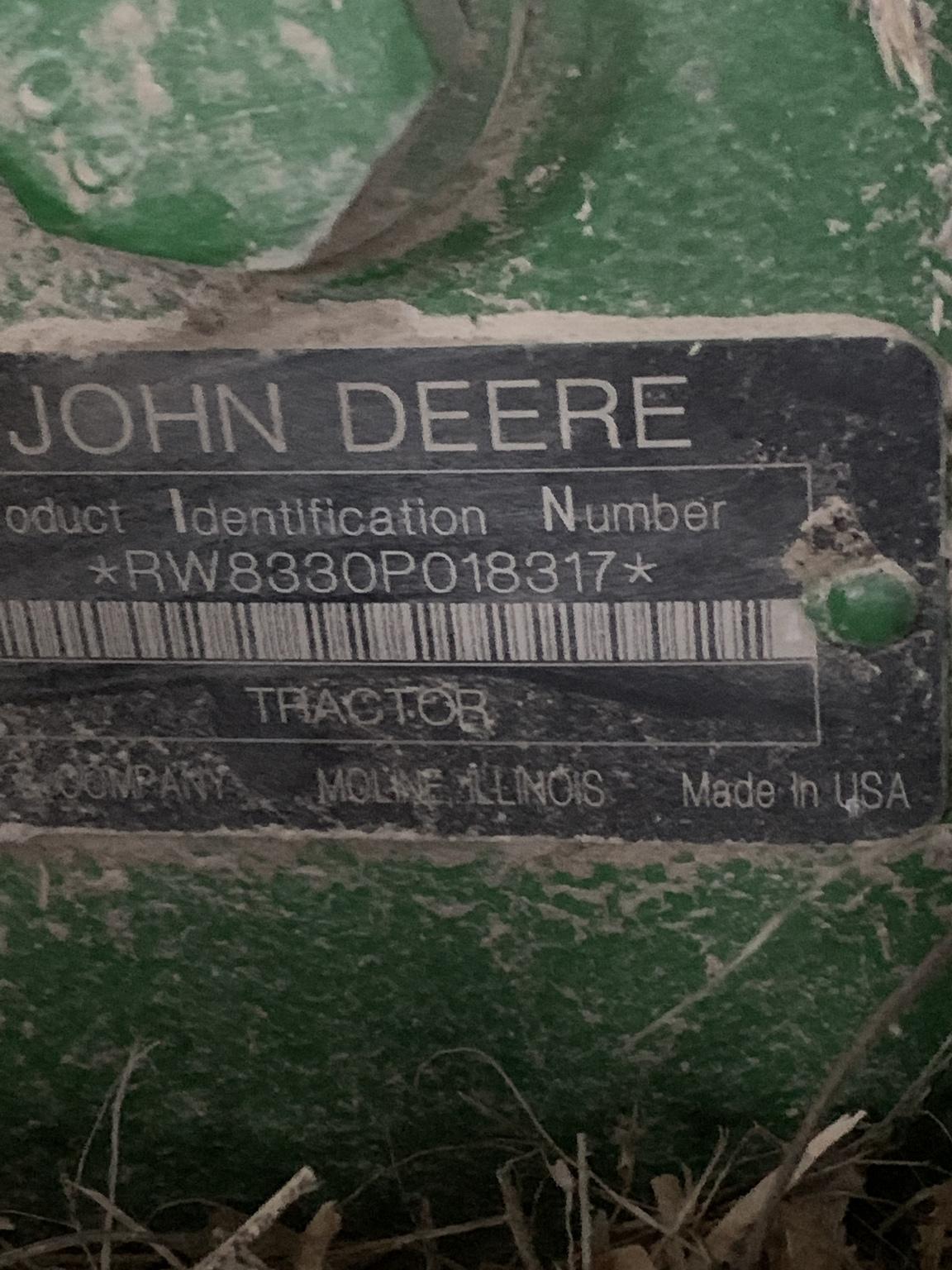 2007 John Deere 8330