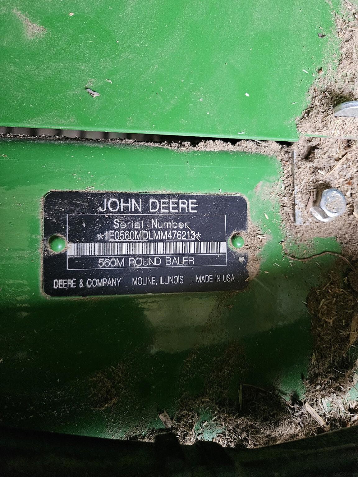 2021 John Deere 560M